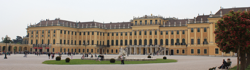 Schönbrunn, façade avant