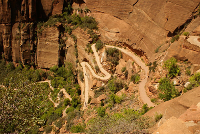 Zion NP, le sentier d'Angel's Landing