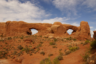 Arches NP, North and South Windows