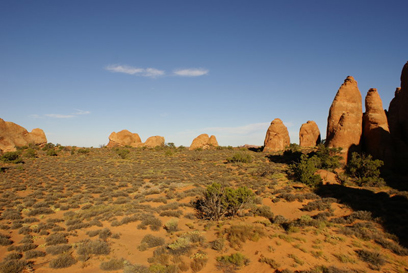 Arches NP, les environs du camping Devil's Garden Campground