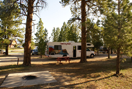 Notre camping à Bryce Canyon, Bryce Canyon Pines