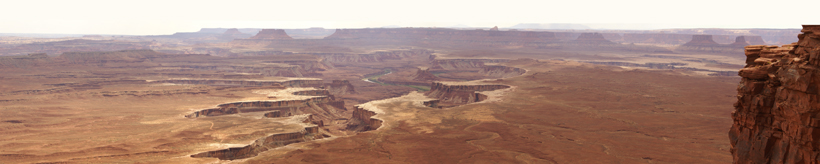 Canyonlands NP, la sublime empreinte à Green River Overlook